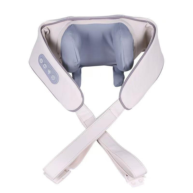   Wireless Brushless Motor Neck and Shoulder Massager with Kneading Function